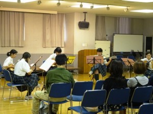 トキワ松学園マンドリン・ギター部合宿2